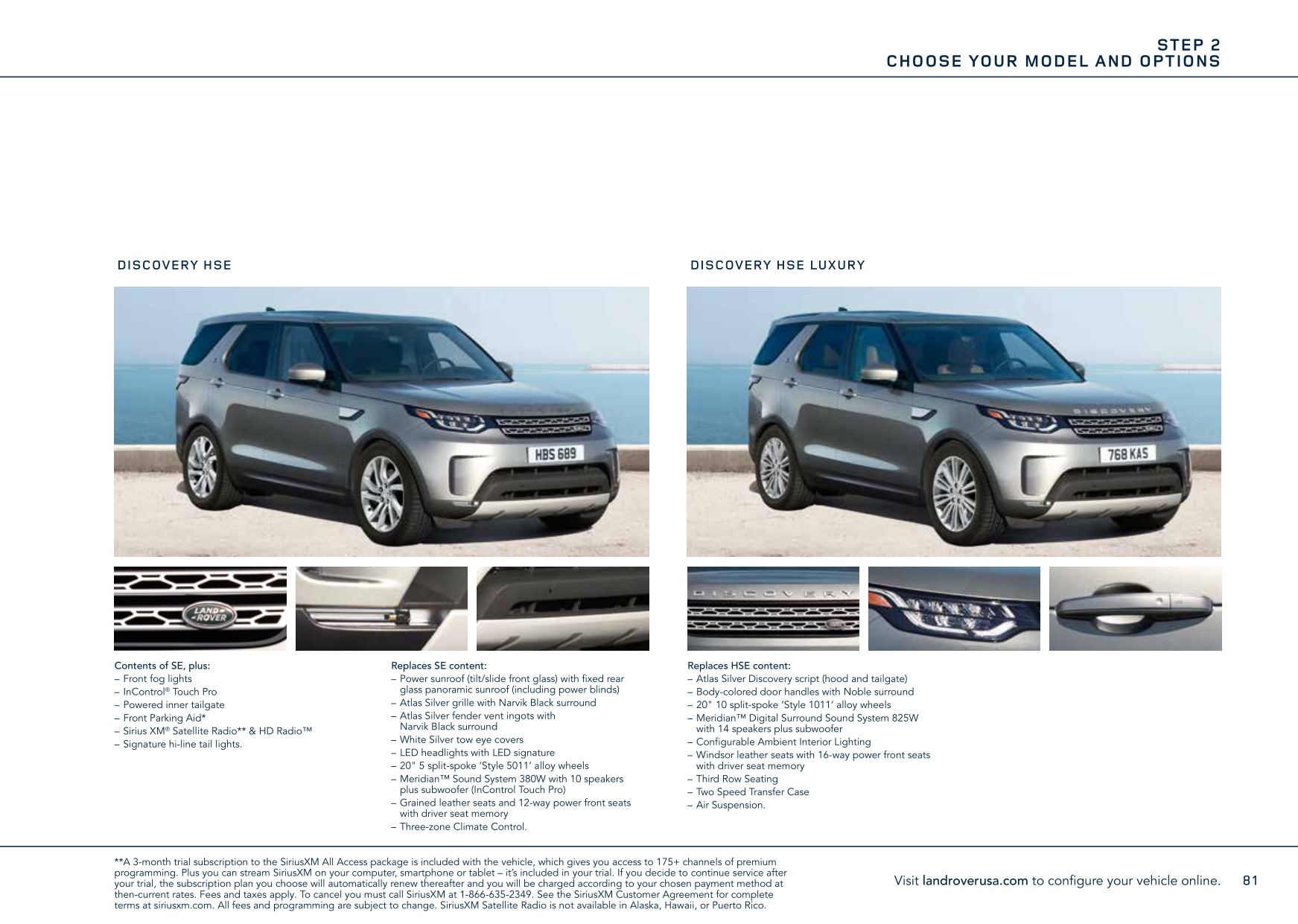 2017 Land Rover Discovery Brochure Page 78